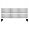 Szafka pod TV, biała, 103,5x30x50 cm, materiał drewnopochodny