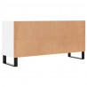 Szafka pod TV, biała, 103,5x30x50 cm, materiał drewnopochodny