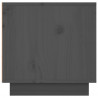 Szafka pod telewizor, szara, 156x40x40 cm, lite drewno sosnowe