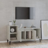 Szafka pod TV, szarość betonu, 100x35x55 cm