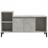 Szafka pod TV, szarość betonu, 100x35x55 cm