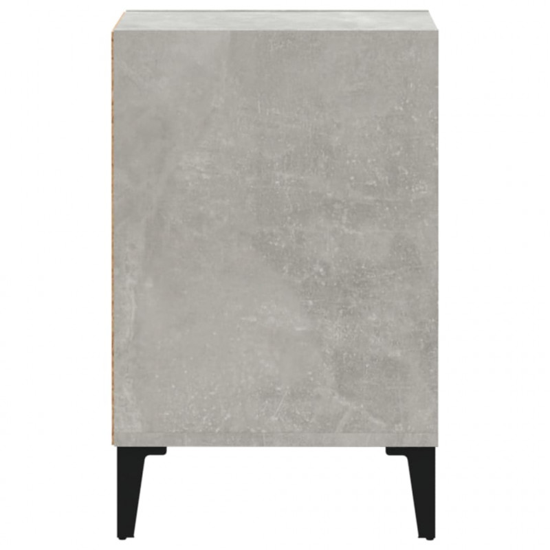 Szafka pod TV, szarość betonu, 100x35x55 cm