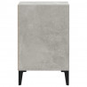 Szafka pod TV, szarość betonu, 100x35x55 cm