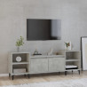 Szafka pod TV, szarość betonu, 160x35x55 cm