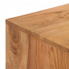 Biurko z litego drewna akacjowego, 118 x 45 x 76 cm