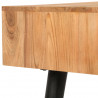 Biurko z litego drewna akacjowego, 118 x 45 x 76 cm