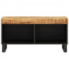 Szafka pod telewizor, 85x33x43,5 cm, lite drewno mango