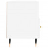 Szafka pod TV, biała, 102x36x50 cm, materiał drewnopochodny
