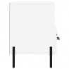 Szafka pod TV, biała, 102x36x50 cm, materiał drewnopochodny