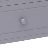 Szafka pod TV, szara, 115 x 30 x 40 cm, drewno paulownia