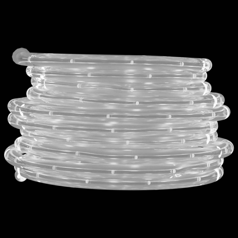 Wąż świetlny, 240 LED, zimna biel, 10 m, PVC