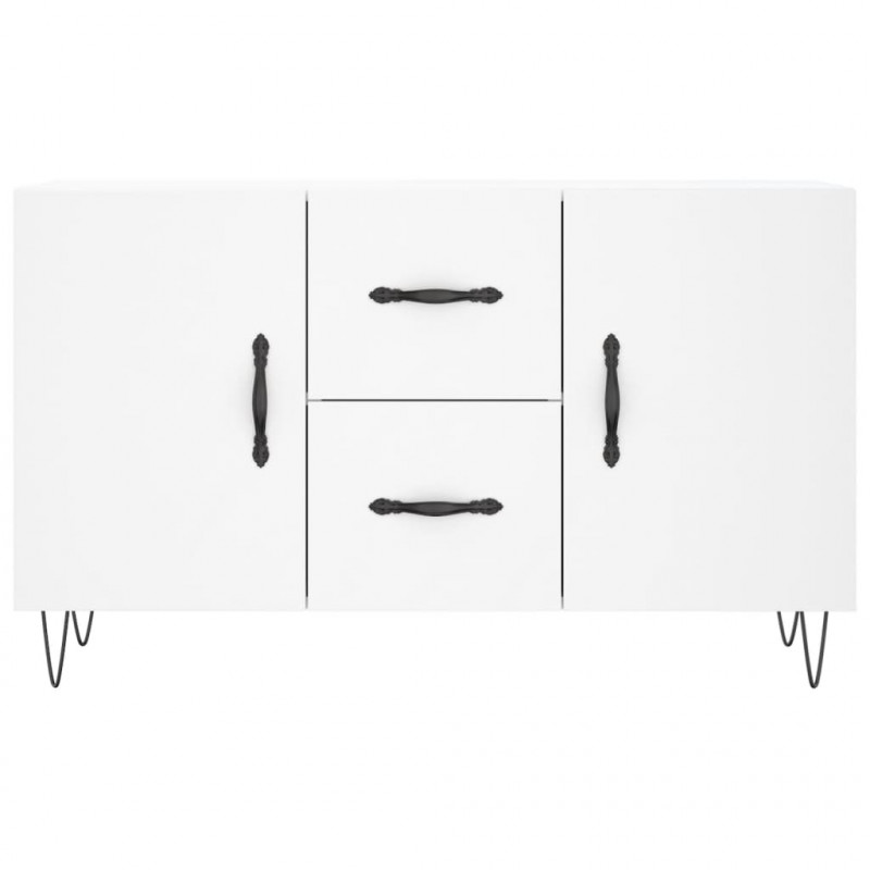 Komoda, biała, 100x36x60 cm, materiał drewnopochodny
