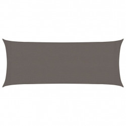 Żagiel przeciwsłoneczny, 160 g/m², antracytowy, 2x4,5 m, HDPE