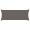 Żagiel przeciwsłoneczny, 160 g/m², antracytowy, 2x4,5 m, HDPE