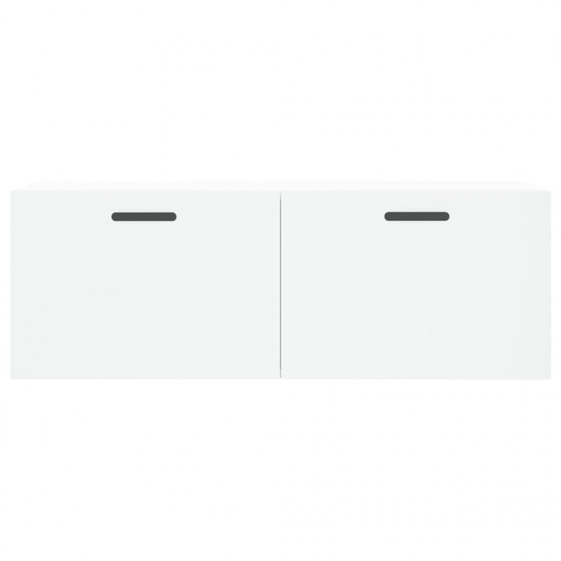 Szafka wisząca, biała, 100x36,5x35 cm, materiał drewnopochodny