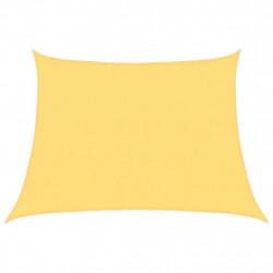 Żagiel przeciwsłoneczny, 160 g/m², beżowy, 4/5x3 m, HDPE