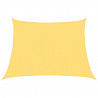 Żagiel przeciwsłoneczny, 160 g/m², beżowy, 4/5x3 m, HDPE