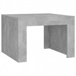 Stolik kawowy, betonowy, 50x50x35 cm, materiał drewnopochodny