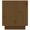 Szafka pod TV, miodowy brąz, 110x35x40,5cm, lite drewno sosnowe