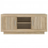 Szafka pod TV, dąb sonoma, 102x35x45 cm materiał drewnopochodny