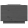 Stolik kawowy, szary, 80x50x35,5 cm, lite drewno sosnowe