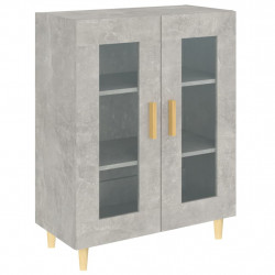 Szafka, szarość betonu, 69,5x34x90 cm, materiał drewnopochodny