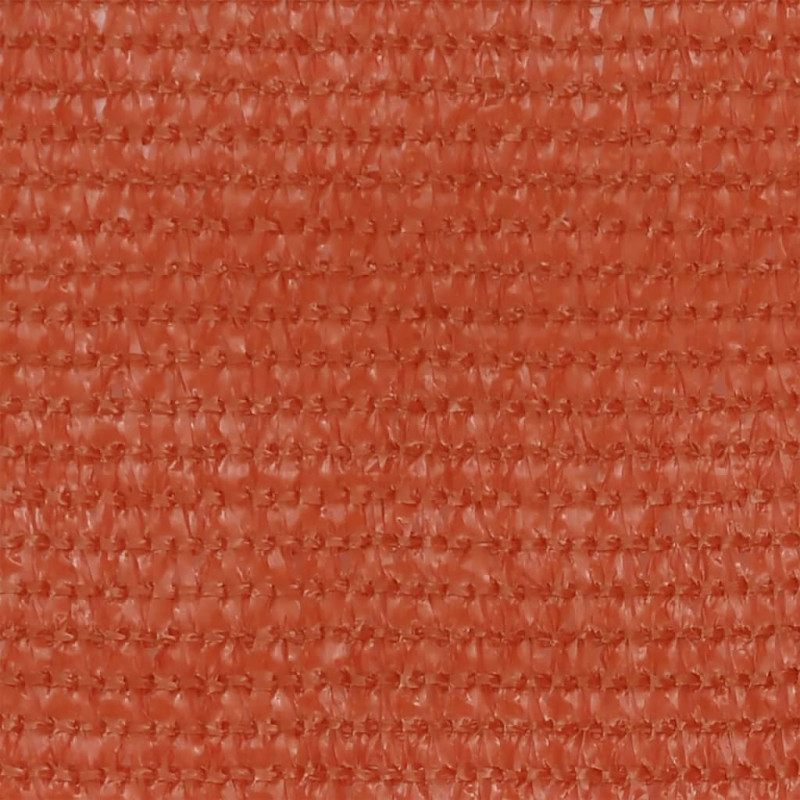 Parawan balkonowy, pomarańczowy, 120x600 cm, HDPE