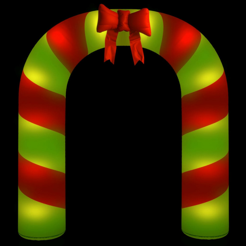 Nadmuchiwany łuk świąteczny z LED, 270 cm