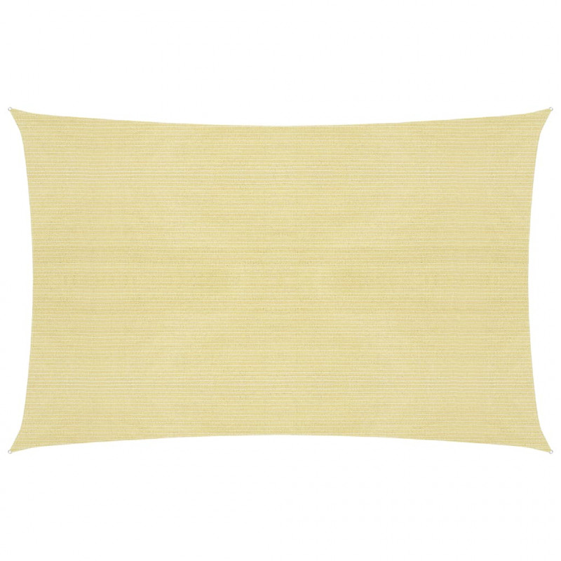 Żagiel przeciwsłoneczny, 160 g/m², beżowy, 2x3 m, HDPE