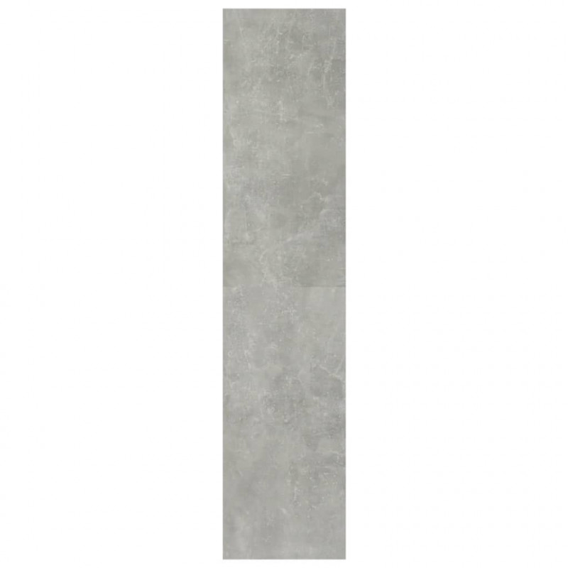 Regał na książki/przegroda, szarość betonu, 100x30x135 cm