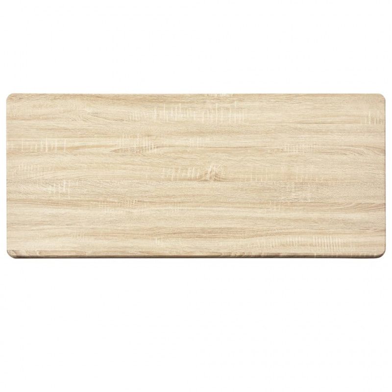 Stolik barowy, kolor dębowy, 120 x 60 x 110 cm, MDF