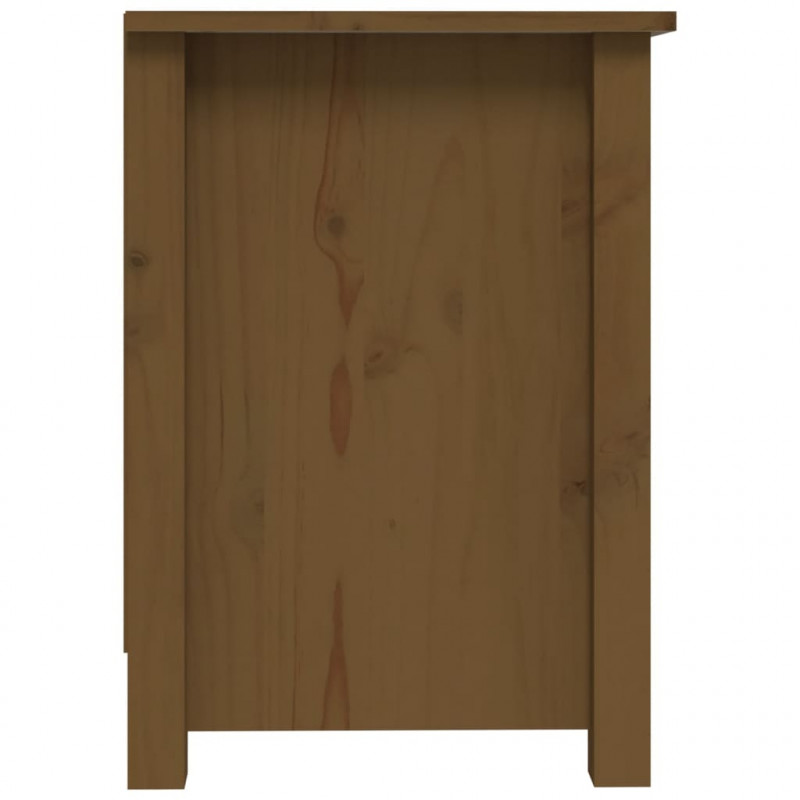 Szafka pod TV, miodowy brąz, 103x36,5x52 cm, drewno sosnowe