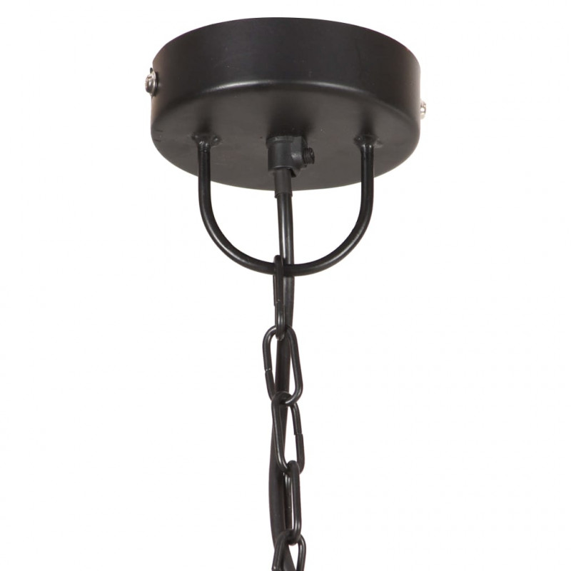 Industrialna lampa wisząca, 25 W, kolorowa, okrągła, 41 cm, E27