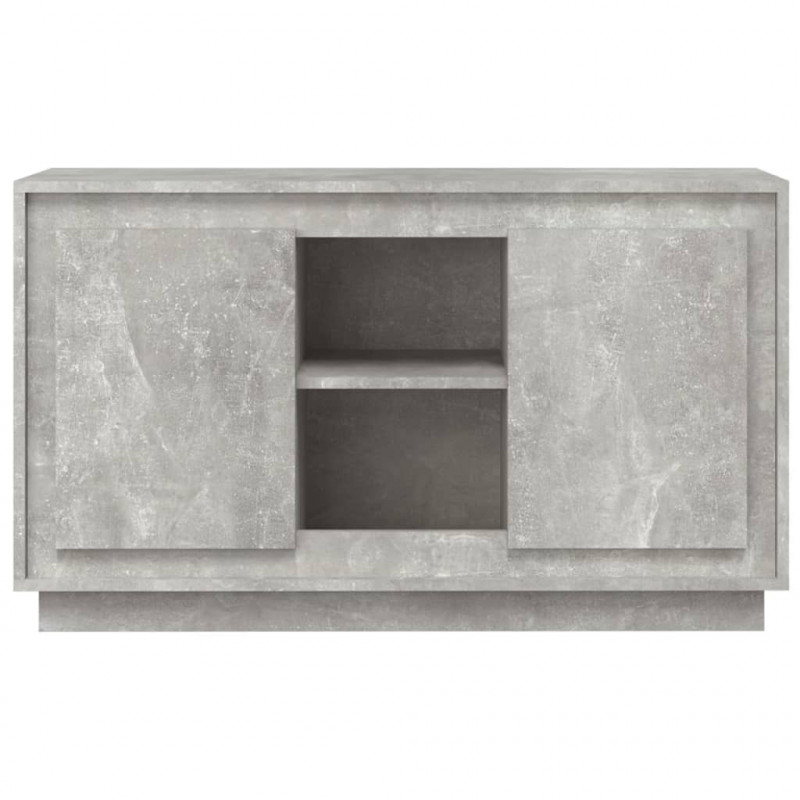 Szafka, szarość betonu, 102x35x60 cm, materiał drewnopochodny