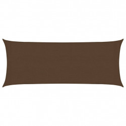 Żagiel przeciwsłoneczny, 160 g/m², brązowy, 2x4,5 m, HDPE