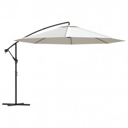 Parasol na wysięgniku 3,5 m, piaskowy