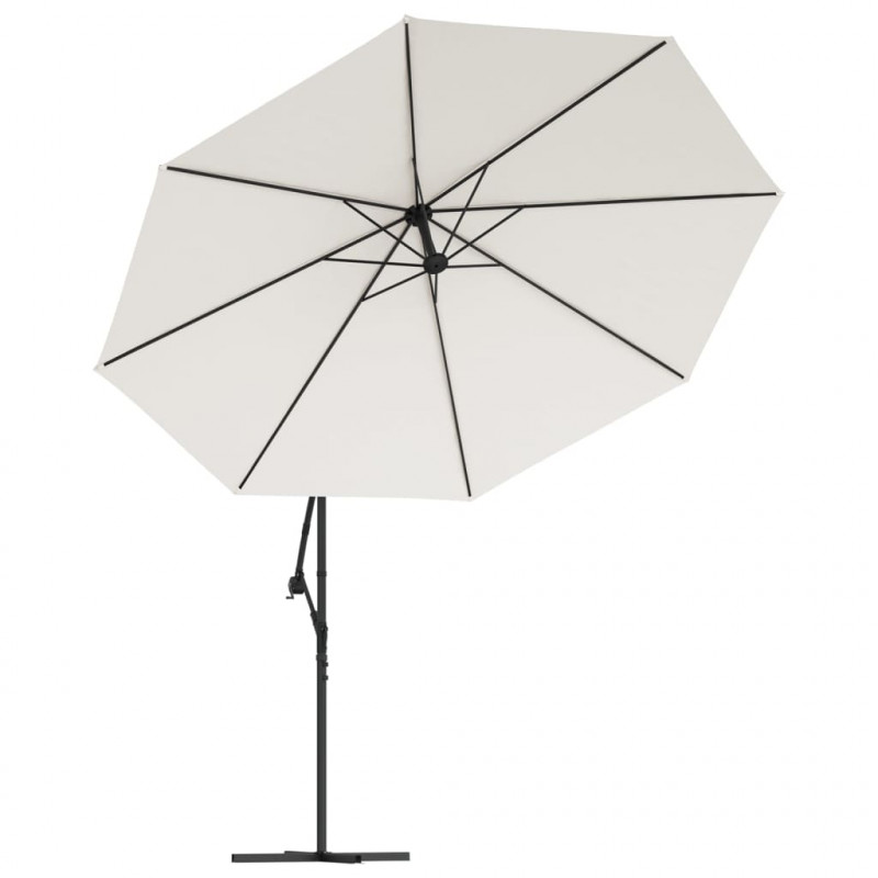 Parasol na wysięgniku 3,5 m, piaskowy