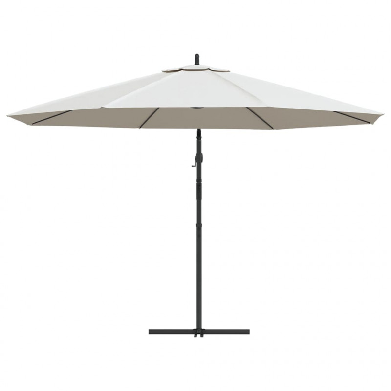 Parasol na wysięgniku 3,5 m, piaskowy
