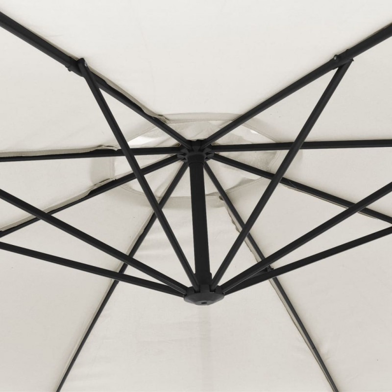Parasol na wysięgniku 3,5 m, piaskowy