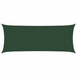 Żagiel przeciwsłoneczny, 160 g/m², ciemnozielony, 2x4,5 m, HDPE