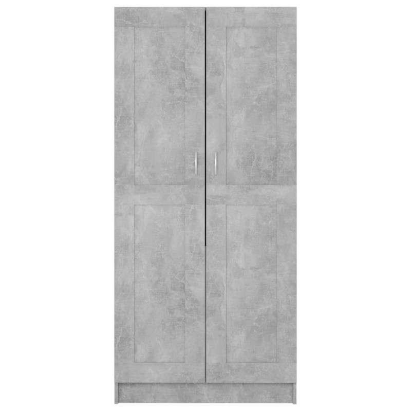 Szafa, kolor betonowy szary, 82,5x51,5x180 cm
