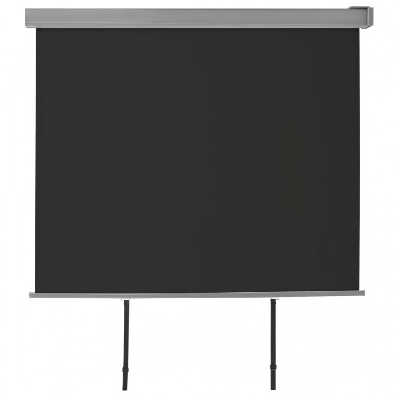 Wielofunkcyjna markiza boczna, 150 x 200 cm, czarna