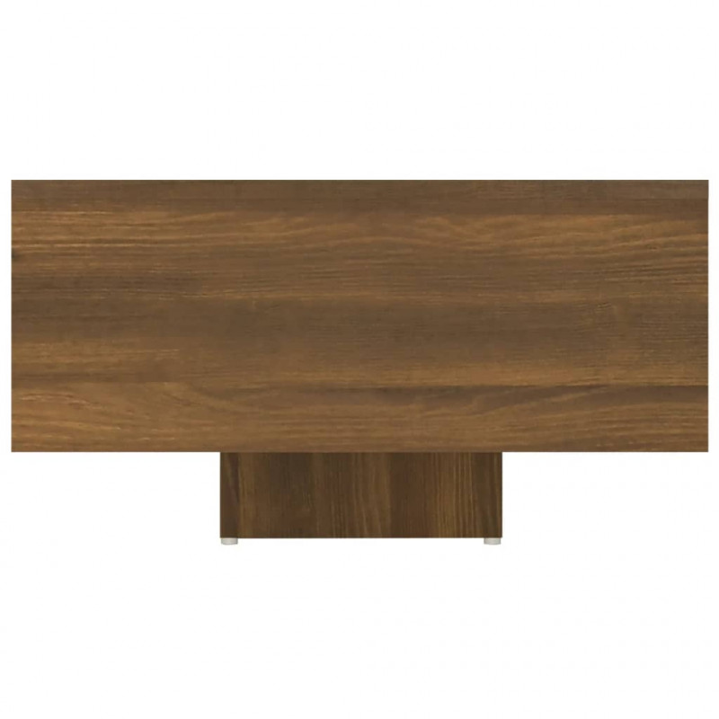 Stolik kawowy, brązowy dąb 85x55x31 cm, materiał drewnopochodny