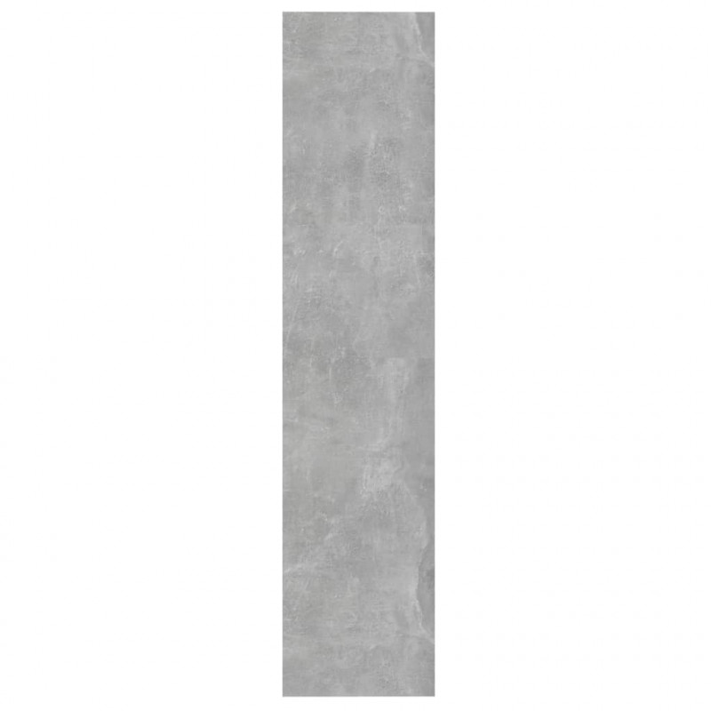 Regał na książki/przegroda, szarość betonu, 60x30x135 cm