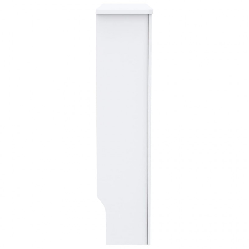 Osłona na kaloryfer, MDF, biała, 78 cm