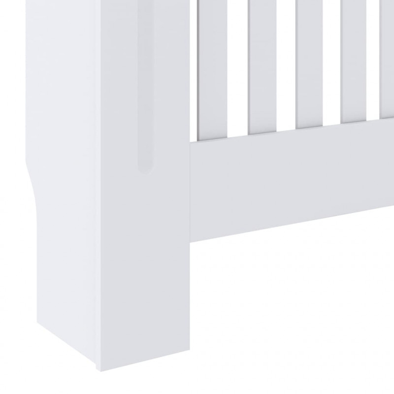 Osłona na kaloryfer, MDF, biała, 78 cm