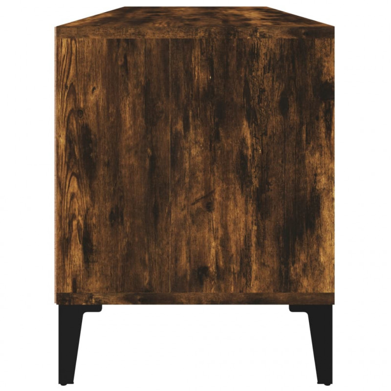 Szafka pod TV, przydymiony dąb, 100x34,5x44,5 cm