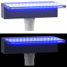 Wylewka do wodospadu z oświetleniem RGB LED, akrylowa, 30 cm