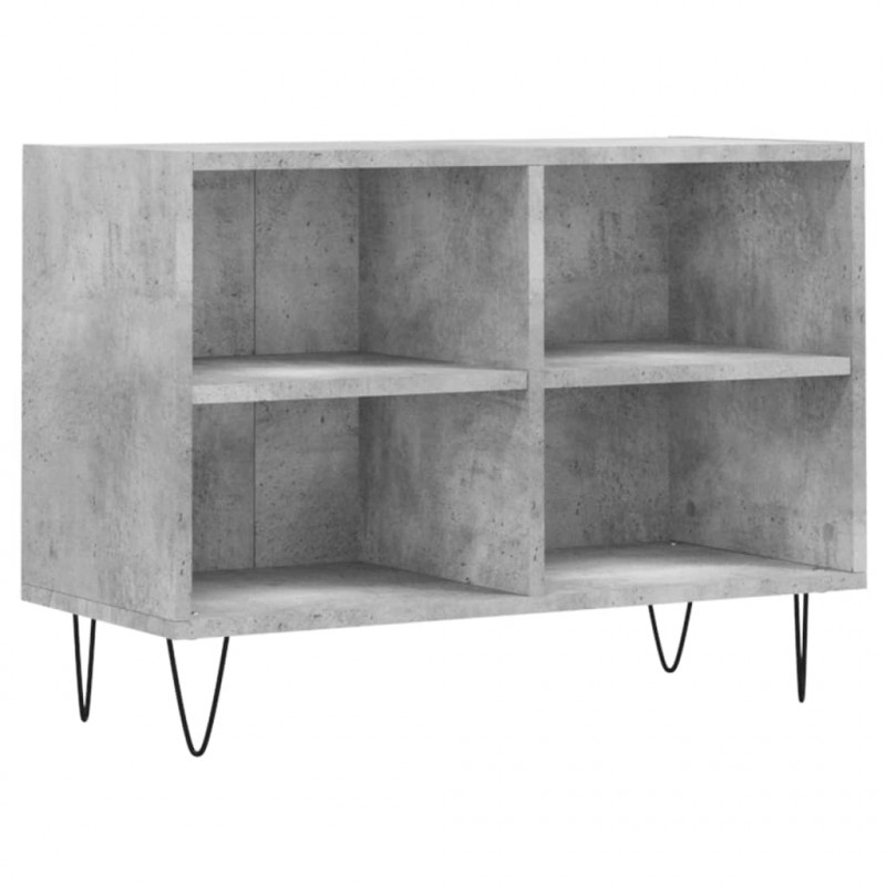 Szafka pod TV, szarość betonu, 69,5x30x50 cm