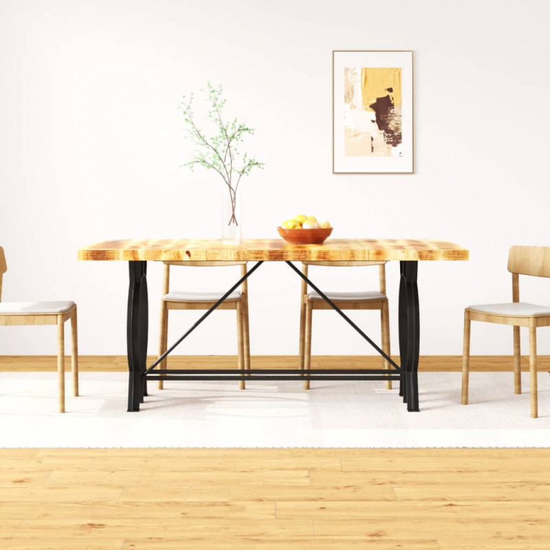 Stół jadalniany, surowe drewno mango, 180 cm